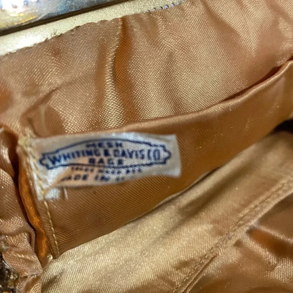 Whiting & Davis metal chainmail bag - Picture 5 of 16